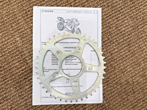 Cagiva rear sprocket 41t - 41t,