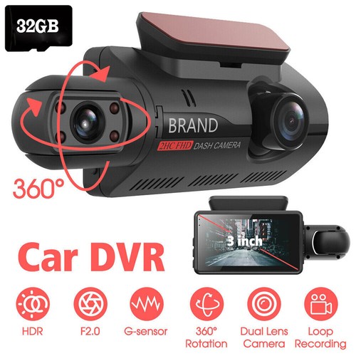 Dual lens dash - car, dvr