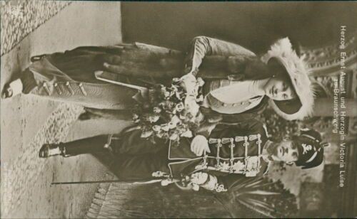 Postcard duke ernst august - duke,