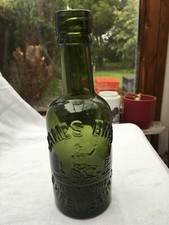 James Bray Shrewsbury Britannia trademark half pint beer bottle c1890-1920