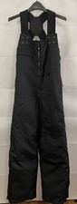 Coldwave Bib Overalls Hydro Guard Ladies Large Black Skiing Snowmobile New NOS