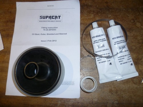 Supacat boot kit - supacat, out
