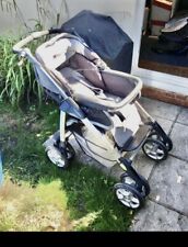 Silver Cross Linear Freeway Travel Pushchair System Grey, Rain Cover & Foot Muff