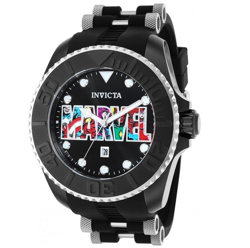 Invicta marvel logo men - invicta, 50mm