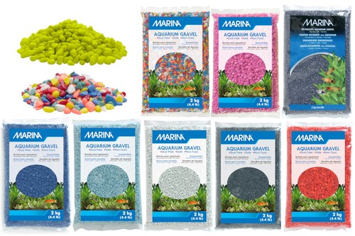 Aquarium tank gravel - tank,