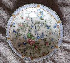 S. Hancock & Sons Corona Ware Rosetta Floral Chintz Pattern 9.5 Inch Bowl 5342.