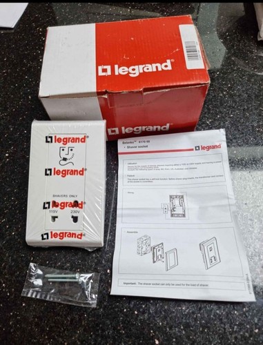 Legrand shaver socket belanko - shaver,