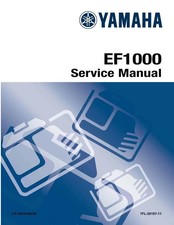 Yamaha Ef1000 Generator