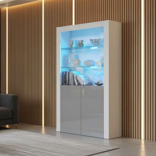 Display cabinet bookcase - display,