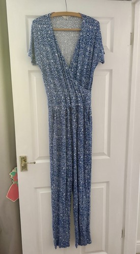 Boden full length white blue - length,