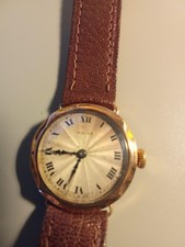 vintage 1920's Rolex 9ct rose