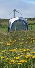 Dome Gazebo Grey