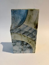 Cornish studio pottery vase by