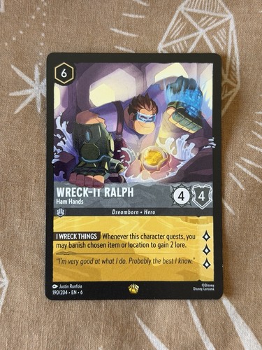 Disney enchanted foil tcg - disney,