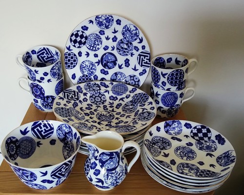 Antique coalport blue - coalport,