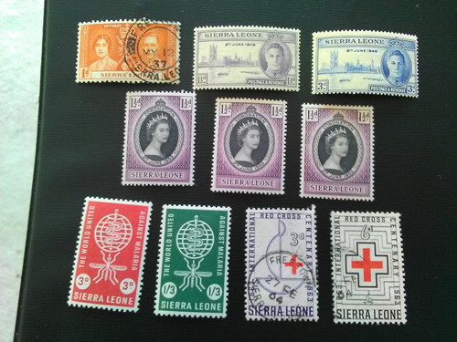 Sierra leone mnh mint - &, m/mint