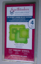 SPELLBINDERS DECORATIVE LABELS