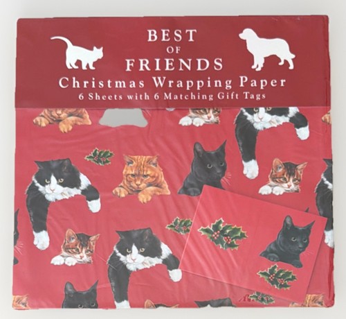 Cat kitten christmas wrapping - kitten,