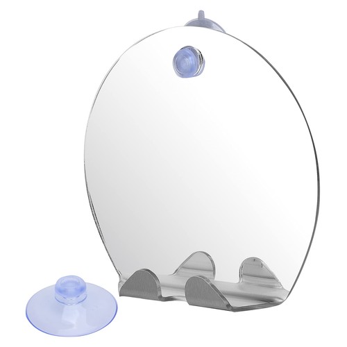 Shower mirror fogless - shower, mirror,