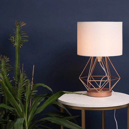 Pair modern copper metal - modern,