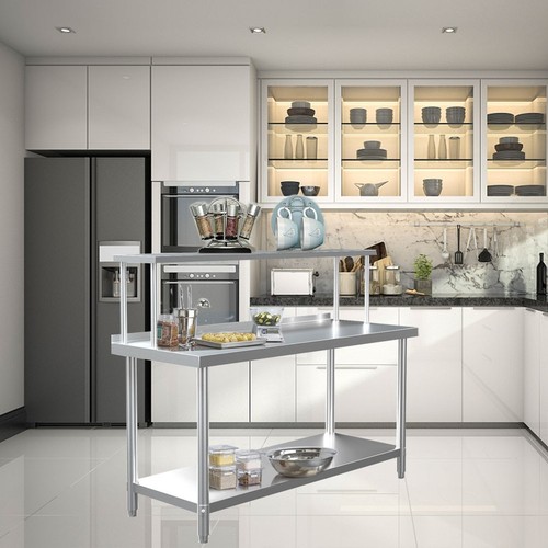 6ft stainless steel prep - 2-6ft,