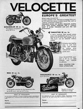 1966 velocette thruxton mss - thruxton,