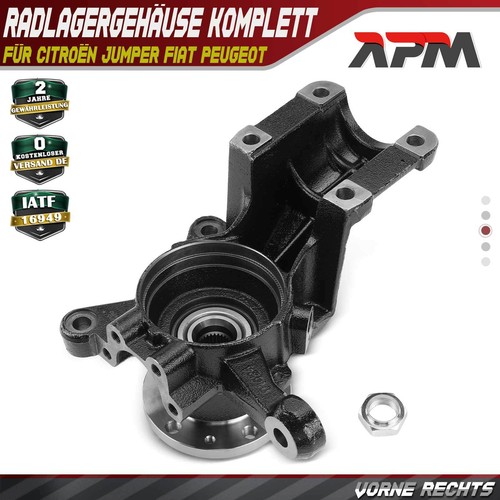 Front right complete hub - right,