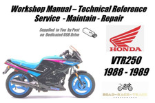 Honda VTR250 VTR 250 Service
