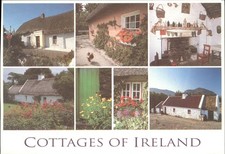 Vintage Postcard Cottages of