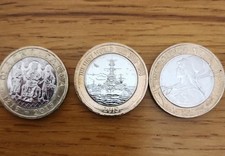 3 x Rare £2 Coins,Magna