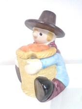 Vintage Windmill Bakery Camberwick Green Windy Miller Ceramic Jam or Honey Pot