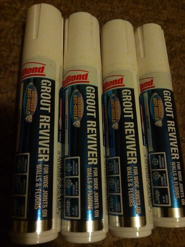 Grout reviver pens - x4, for