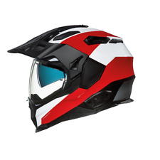 Nexx X WED 2 DUNA Red Adventure DVS Dual Sport Motorcycle Helmet S + Dark Visor