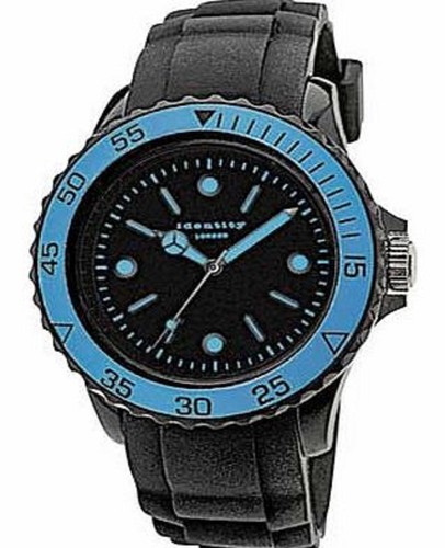 Watch wristwatch black blue - wristwatch,