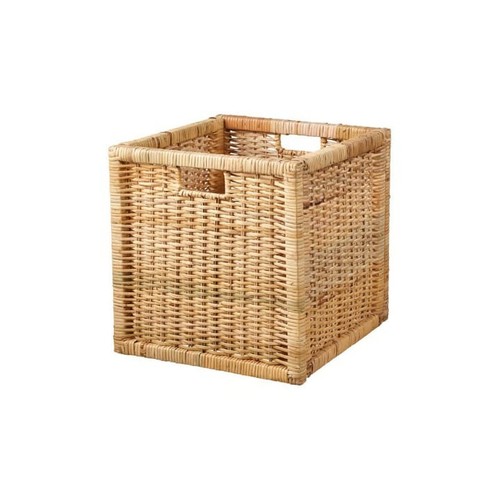 Hand woven rattan storage - hand-woven,