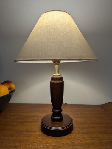 Midcentury mahogany turned - midcentury,