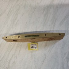  Rabone Chesterman 9"/23cm Spirit Level number 1626 Brass Wooden Vintage Quality