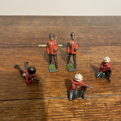 Set vintage english lead - set,