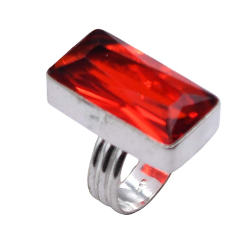 Red garnet gemstone ethnic - red,