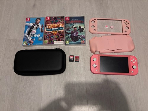 Nintendo switch lite coral - switch,