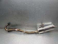 Kawasaki KLR650 KLR 650 Tengai Exhaust System With Delkevic End Can