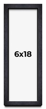 6x18 Shadow Box Frame Black |
