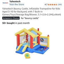 Bouncy Castle, Inflatable