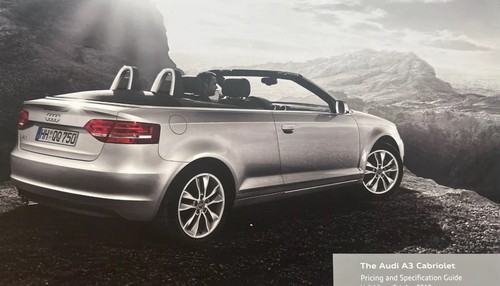 The audi cabriolet car - the,