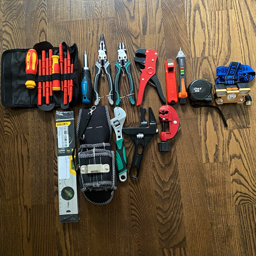 Electrician tool kit - electrician,