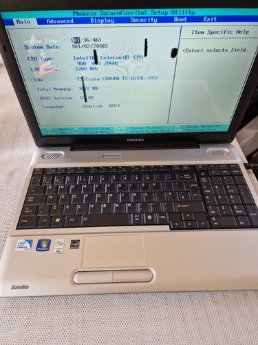 Toshiba satellite l500 1xl - toshiba, l500-1xl