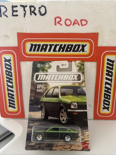 Matchbox long card - matchbox, new