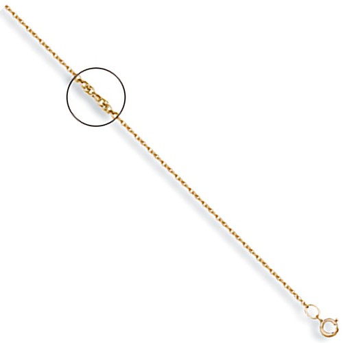 Gold chain necklace - 9,