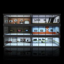 1/64 Diorama Car Showroom