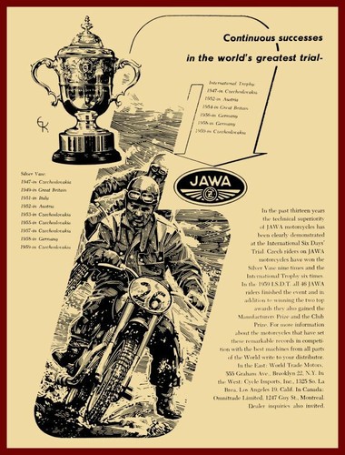 1960 jawa motorcycles new - jawa,